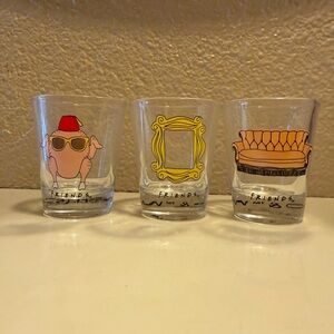Friends Themed Shot Glass Set
